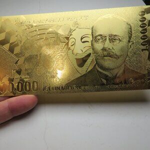 24k $1000000 Bill Collection